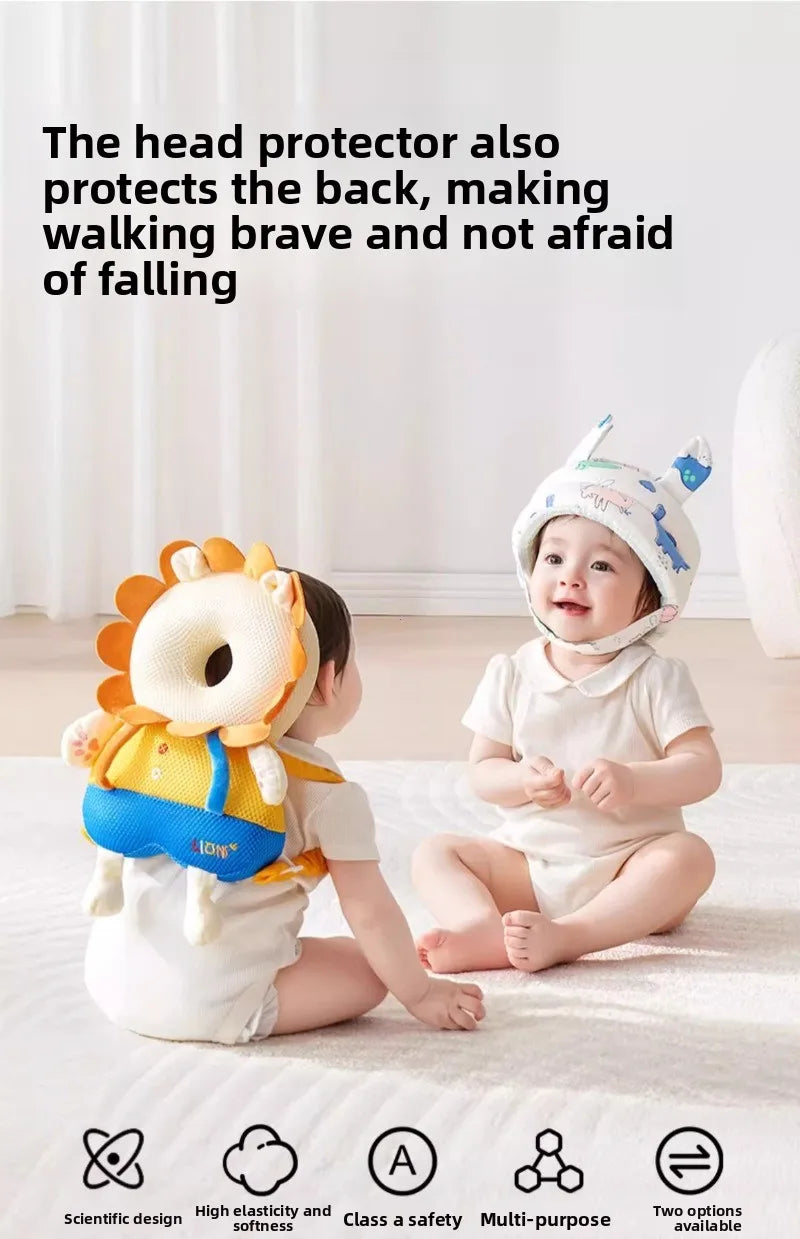 BabyShield Backpack – Anti-Fall Protection for Crawling & Walking Babies