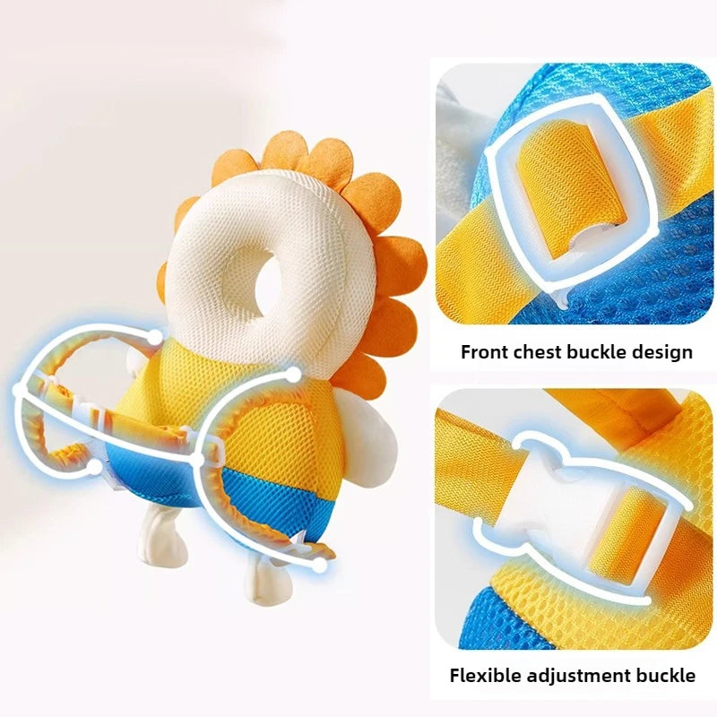 BabyShield Backpack – Anti-Fall Protection for Crawling & Walking Babies